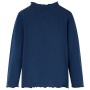 Marineblaues Langarm-T-Shirt für Kinder 104 von vidaXL, Kinder-T-Shirts - Ref: Foro24-13710, Preis: 8,39 €, Rabatt: %