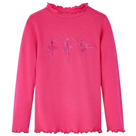 Knallrosa Langarm-T-Shirt für Kinder 92 von vidaXL, Kinder-T-Shirts - Ref: Foro24-13704, Preis: 8,30 €, Rabatt: %