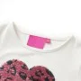 Kinder-Langarm-T-Shirt Ecru 104 von vidaXL, Kinder-T-Shirts - Ref: Foro24-13790, Preis: 8,77 €, Rabatt: %