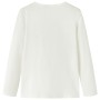Camiseta infantil de manga larga crudo 128 de vidaXL, Camisetas para niños - Ref: Foro24-13792, Precio: 12,37 €, Descuento: %