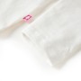 Camiseta infantil de manga larga crudo 128 de vidaXL, Camisetas para niños - Ref: Foro24-13792, Precio: 12,37 €, Descuento: %