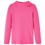 Kinder-Langarm-T-Shirt aus Stretch-Strick in leuchtendem Rosa 128 von vidaXL, Kinder-T-Shirts - Ref: Foro24-13842, Preis: 8,0...