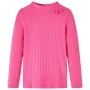 Kinder-Langarm-T-Shirt aus Stretch-Strick in leuchtendem Rosa 128 von vidaXL, Kinder-T-Shirts - Ref: Foro24-13842, Preis: 7,9...
