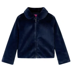 Marineblaue Kunstlederjacke für Kinder 116 von vidaXL, Oberbekleidung für Kinder - Ref: Foro24-13856, Preis: 13,50 €, Rabatt: %