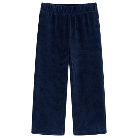 Pantalón infantil pana azul marino 92 de vidaXL, Pantalones de niños - Ref: Foro24-13894, Precio: 12,34 €, Descuento: %