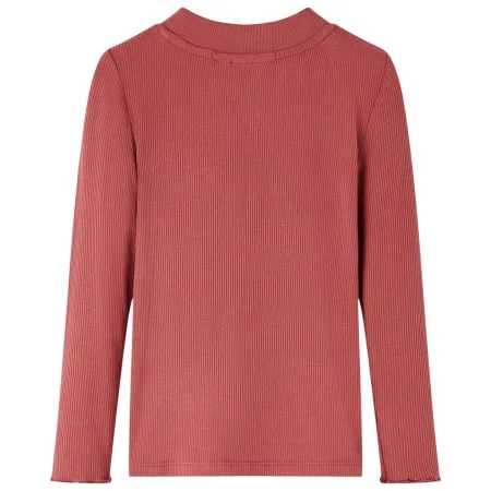 Children's long-sleeved high-neck dark red t-shirt 128 by vidaXL, Kids T-shirts - Ref: Foro24-14337, Price: 8,77 €, Discount: %
