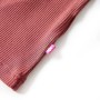 Camiseta infantil manga larga cuello alto rojo oscuro 128 de vidaXL, Camisetas para niños - Ref: Foro24-14337, Precio: 8,87 €...