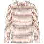 Camiseta infantil de manga larga cuello alto color crudo 116 de vidaXL, Camisetas para niños - Ref: Foro24-14356, Precio: 9,1...