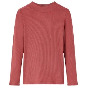 Dark red high neck long sleeve children's t-shirt 104 by vidaXL, Kids T-shirts - Ref: Foro24-14335, Price: 8,77 €, Discount: %
