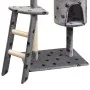 Rascador para gatos poste rascador de sisal 150 cm huellas gris de vidaXL, Mobiliario para gatos - Ref: Foro24-170486, Precio...