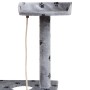 Cat scratching post sisal scratching post 150 cm gray footprints by vidaXL, Cat furniture - Ref: Foro24-170486, Price: 69,73 ...