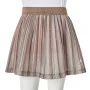 Children's pleated skirt with brown and pink glitter 128 by vidaXL, kids pants - Ref: Foro24-14557, Price: 12,96 €, Discount: %
