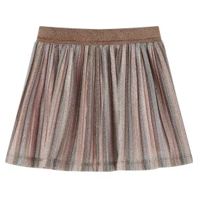 Children's pleated skirt with brown and pink glitter 104 by vidaXL, kids pants - Ref: Foro24-14555, Price: 12,96 €, Discount: %