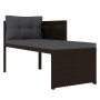 Gartenmöbel-Set 4-teilig aus braunem synthetischem Rattan von vidaXL, Gartensets - Ref: Foro24-44288, Preis: 277,01 €, Rabatt: %