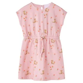 Kinderkleid mit hellorangefarbenem Kordelzug 140 von vidaXL, Kinderkleider - Ref: Foro24-14618, Preis: 15,16 €, Rabatt: %