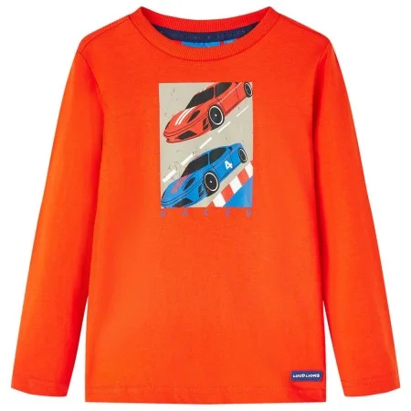 Leuchtendes orangefarbenes Langarm-T-Shirt für Kinder 92 von vidaXL, Kinder-T-Shirts - Ref: Foro24-12804, Preis: 8,12 €, Raba...