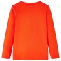 Leuchtendes orangefarbenes Langarm-T-Shirt für Kinder 92 von vidaXL, Kinder-T-Shirts - Ref: Foro24-12804, Preis: 8,20 €, Raba...