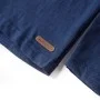 Children's long-sleeved navy blue mélange t-shirt 128 by vidaXL, Kids T-shirts - Ref: Foro24-12702, Price: 12,20 €, Discount: %