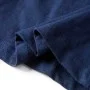 Children's long-sleeved navy blue mélange t-shirt 128 by vidaXL, Kids T-shirts - Ref: Foro24-12702, Price: 12,20 €, Discount: %