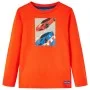 Leuchtendes orangefarbenes Langarm-T-Shirt für Kinder 116 von vidaXL, Kinder-T-Shirts - Ref: Foro24-12806, Preis: 8,12 €, Rab...