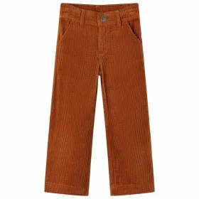 Cognac corduroy children's pants 104 by vidaXL, kids pants - Ref: Foro24-13930, Price: 12,37 €, Discount: %
