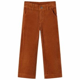 Cognacfarbene Cord-Kinderhose 104 von vidaXL, Kinderhosen - Ref: Foro24-13930, Preis: 12,49 €, Rabatt: %