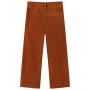 Pantalón infantil pana color coñac 128 de vidaXL, Pantalones de niños - Ref: Foro24-13932, Precio: 13,89 €, Descuento: %