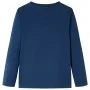 Marineblaues Langarm-T-Shirt für Kinder 92 von vidaXL, Kinder-T-Shirts - Ref: Foro24-12859, Preis: 8,30 €, Rabatt: %