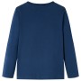 Marineblaues Langarm-T-Shirt für Kinder 92 von vidaXL, Kinder-T-Shirts - Ref: Foro24-12859, Preis: 8,39 €, Rabatt: %