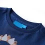 Marineblaues Langarm-T-Shirt für Kinder 92 von vidaXL, Kinder-T-Shirts - Ref: Foro24-12859, Preis: 8,30 €, Rabatt: %