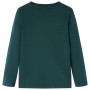 Dunkelgrünes langärmeliges Kinder-T-Shirt 92 von vidaXL, Kinder-T-Shirts - Ref: Foro24-12899, Preis: 8,39 €, Rabatt: %