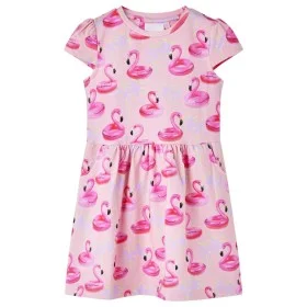 Hellrosa Kinderkleid 128 von vidaXL, Kinderkleider - Ref: Foro24-14670, Preis: 14,17 €, Rabatt: %