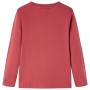 Camiseta infantil de manga larga rojo 128 de vidaXL, Camisetas para niños - Ref: Foro24-13002, Precio: 8,39 €
