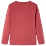 Langarm-T-Shirt für Kinder rot 104 von vidaXL, Kinder-T-Shirts - Ref: Foro24-13000, Preis: 8,39 €, Rabatt: %