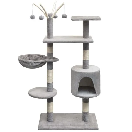 Cat scratching post with sisal scratching post 125 cm gray by vidaXL, Cat furniture - Ref: Foro24-170480, Price: 62,06 €, Dis...