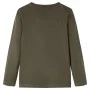 Kinder-T-Shirt mit langen Ärmeln Khaki 104 von vidaXL, Kinder-T-Shirts - Ref: Foro24-12735, Preis: 8,52 €, Rabatt: %
