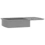 Kitchen sink with a gray granite bowl by vidaXL, Sinks - Ref: Foro24-142945, Price: 190,88 €, Discount: %