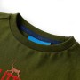 Dunkelkhakifarbenes, langärmliges Kinder-T-Shirt 104 von vidaXL, Kinder-T-Shirts - Ref: Foro24-13040, Preis: 8,39 €, Rabatt: %