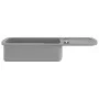 Kitchen sink with a gray granite bowl by vidaXL, Sinks - Ref: Foro24-142945, Price: 190,88 €, Discount: %