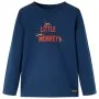 Marineblaues Langarm-T-Shirt für Kinder 104 von vidaXL, Kinder-T-Shirts - Ref: Foro24-13035, Preis: 8,30 €, Rabatt: %