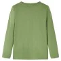 Children's long-sleeved t-shirt light khaki 116 by vidaXL, Kids T-shirts - Ref: Foro24-12761, Price: 8,52 €, Discount: %