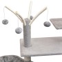 Katzenkratzbaum mit Sisalkratzbaum 125 cm grau von vidaXL, Katzenmöbel - Ref: Foro24-170480, Preis: 60,85 €, Rabatt: %