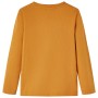 Children's t-shirt with dark ocher long sleeves 140 by vidaXL, Kids T-shirts - Ref: Foro24-12948, Price: 8,39 €, Discount: %