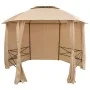 Garden tent with hexagonal curtains 360x265 cm by vidaXL, Tents and gazebos - Ref: Foro24-43166, Price: 384,73 €, Discount: %
