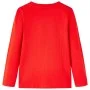 Kinder-Langarm-T-Shirt rot 104 von vidaXL, Kinder-T-Shirts - Ref: Foro24-13295, Preis: 8,59 €, Rabatt: %