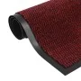 Rectangular red entrance rug with a knot of 90x150 cm. by vidaXL, Doormats - Ref: Foro24-132716, Price: 41,53 €, Discount: %
