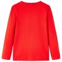 Children's long-sleeved t-shirt red 128 by vidaXL, Kids T-shirts - Ref: Foro24-13297, Price: 10,22 €, Discount: %
