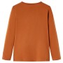 Langarm-T-Shirt für Kinder in der Farbe Cognac 104 von vidaXL, Kinder-T-Shirts - Ref: Foro24-14050, Preis: 8,81 €, Rabatt: %
