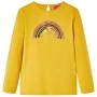 Langarm-T-Shirt für Kinder in der Farbe Ocker 92 von vidaXL, Kinder-T-Shirts - Ref: Foro24-14279, Preis: 8,85 €, Rabatt: %