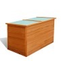 Wooden garden trunk 126x72x72 cm by vidaXL, Outdoor storage boxes - Ref: Foro24-42702, Price: 177,37 €, Discount: %